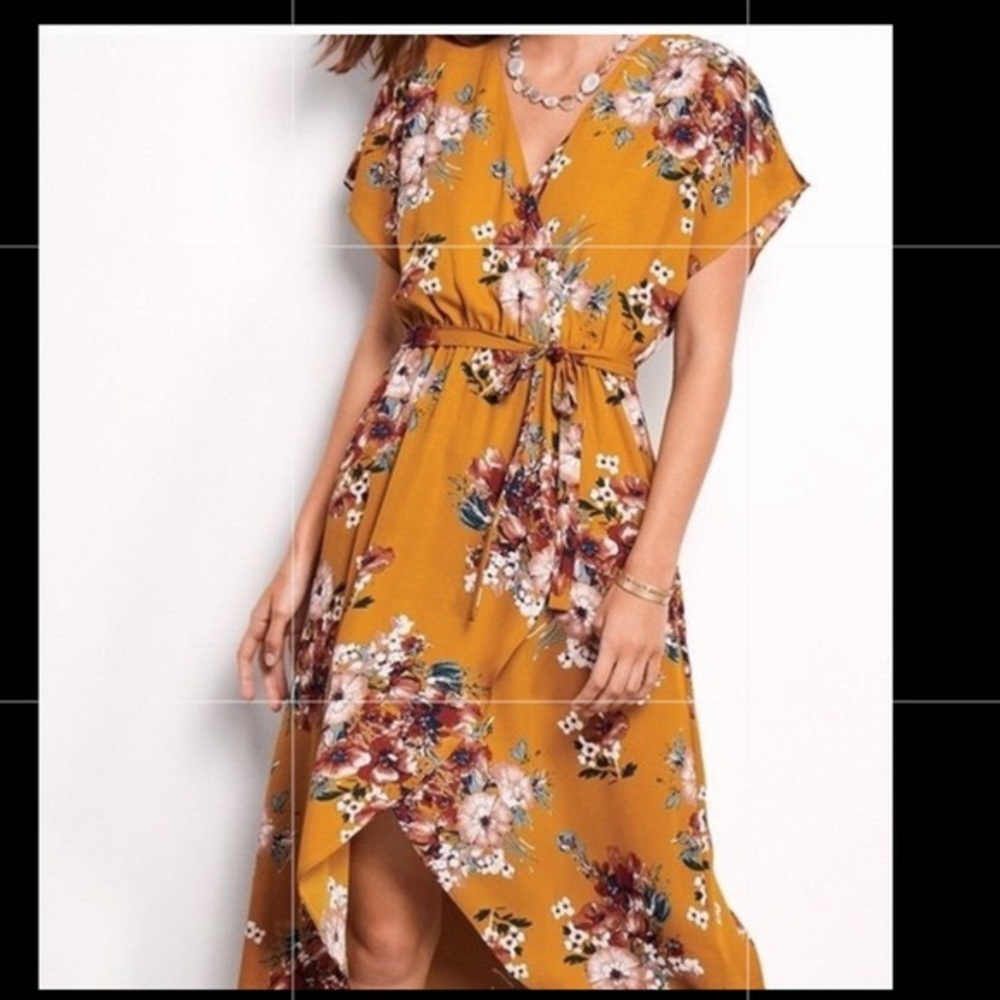 June & Hudson floral dress